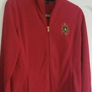 Ralph Lauren Red Zip-Up Jacket